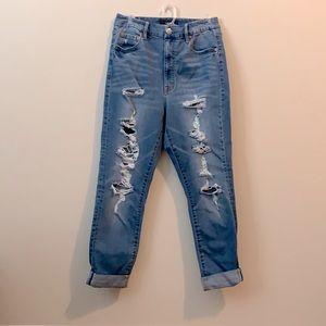 Aeropostale high rise curvy jeggings